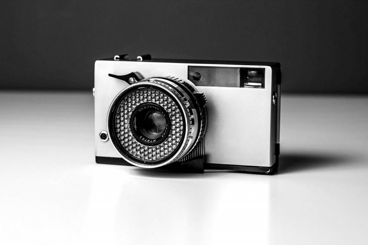   Point and shoot camera  product  cameras  — free black and white photo