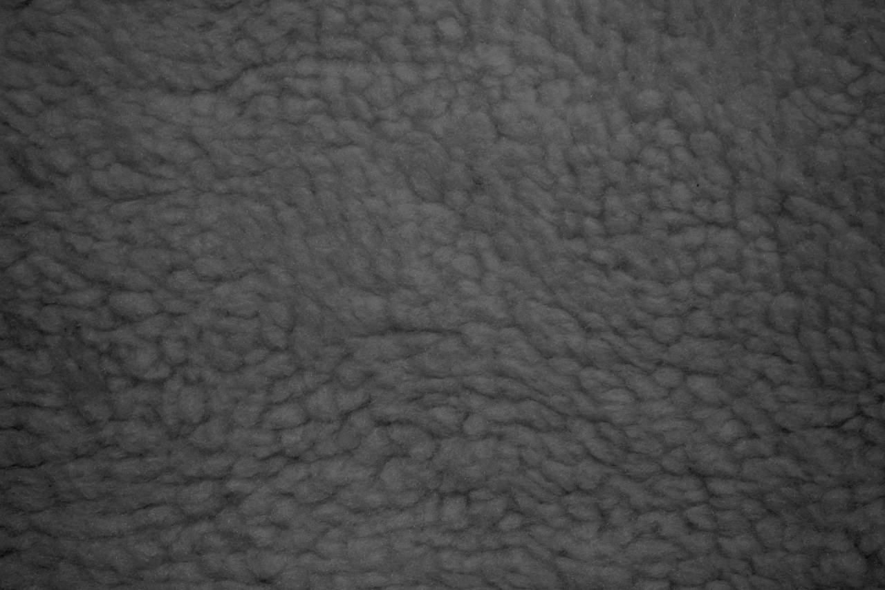 Brown Fleece Faux Sherpa Wool Fabric Texture   — free black and white photo