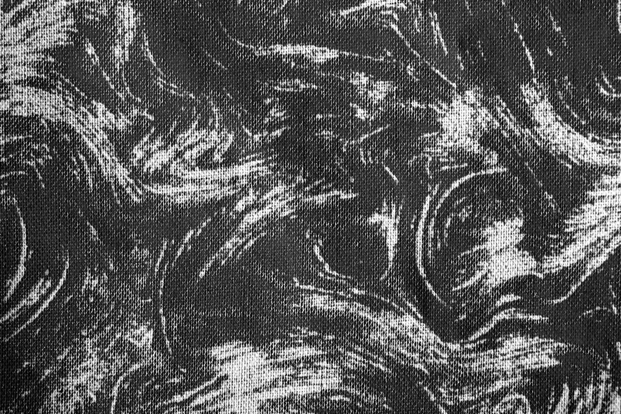 Fabric Texture with Blue Swirl Pattern   Free  — free black and white photo