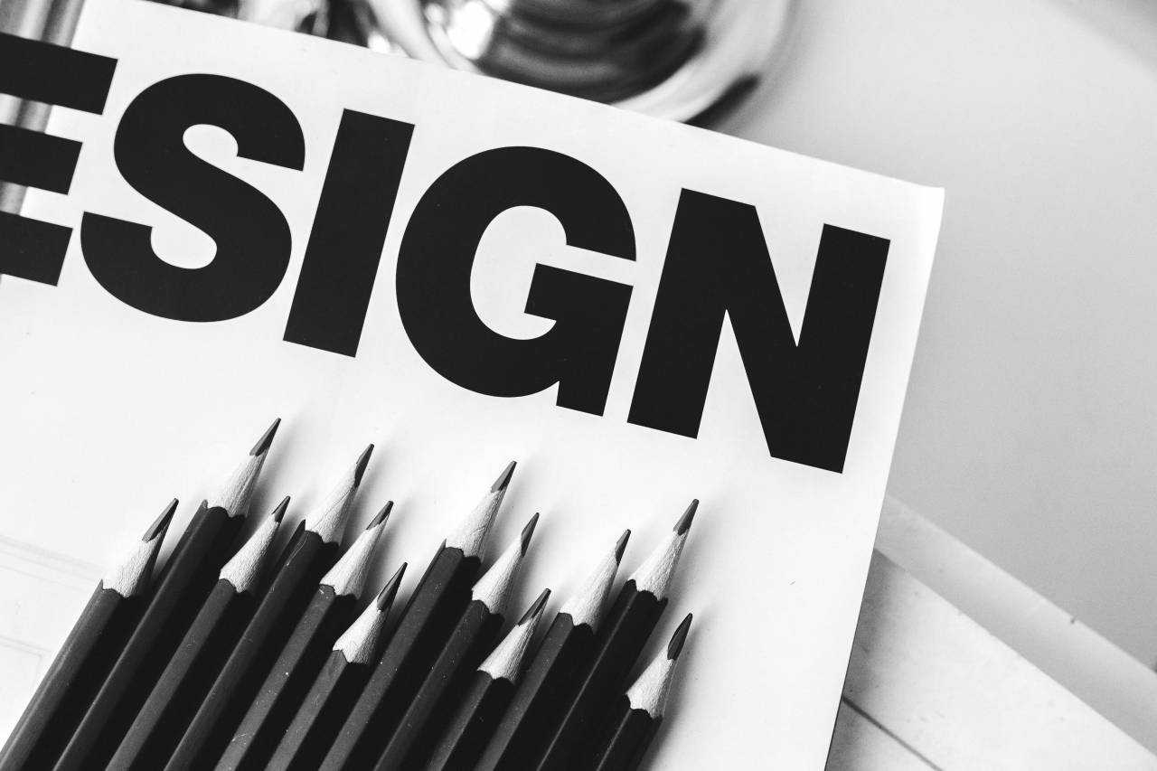 Black Pencils and Design Sign Free Stock Photo - NegativeSpace — free black and white photo