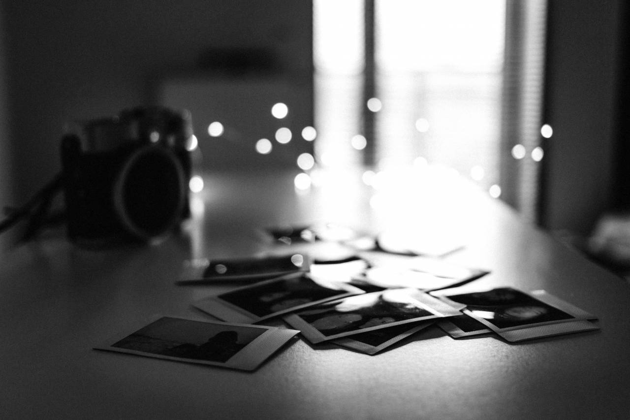 Camera Polaroid Photos Bokeh Free Stock Photo - NegativeSpace — free black and white photo