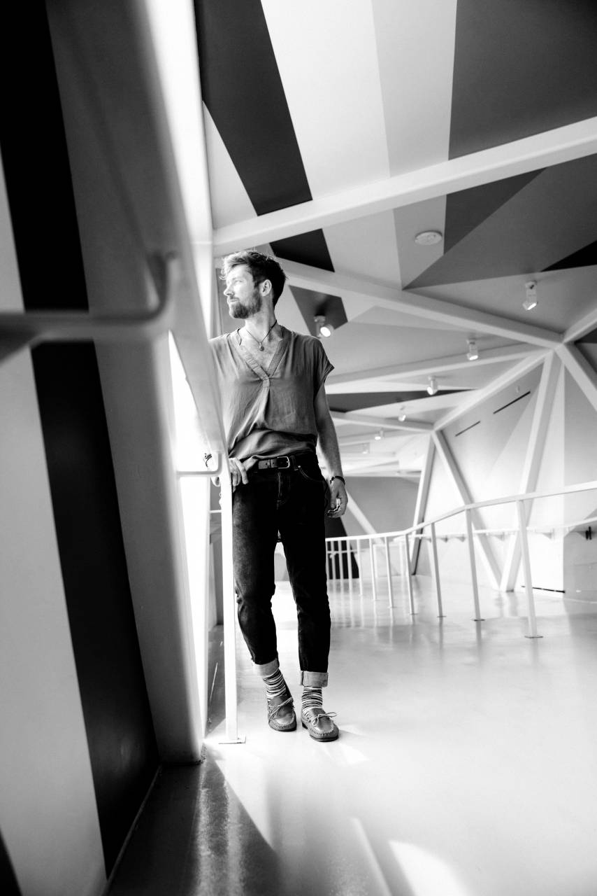 Casual Man Indoor Free Stock Photo - NegativeSpace — free black and white photo