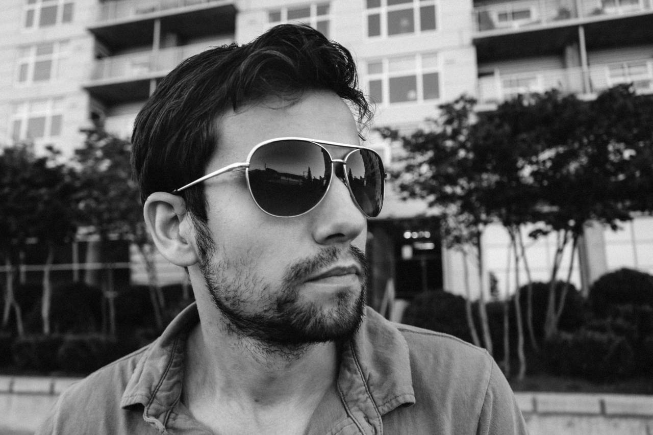Man Model Sunglasses Free Stock Photo - NegativeSpace — free black and white photo