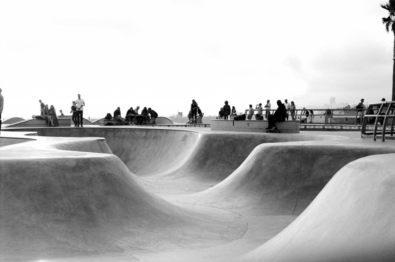 Skate Park Skateboard Free Stock Photo - NegativeSpace — free black and white photo