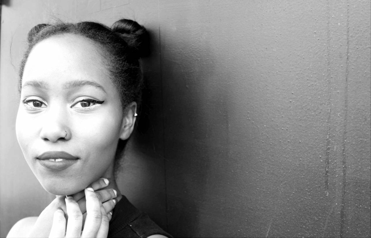 Urban Woman Portrait Royalty Free Photo — free black and white photo