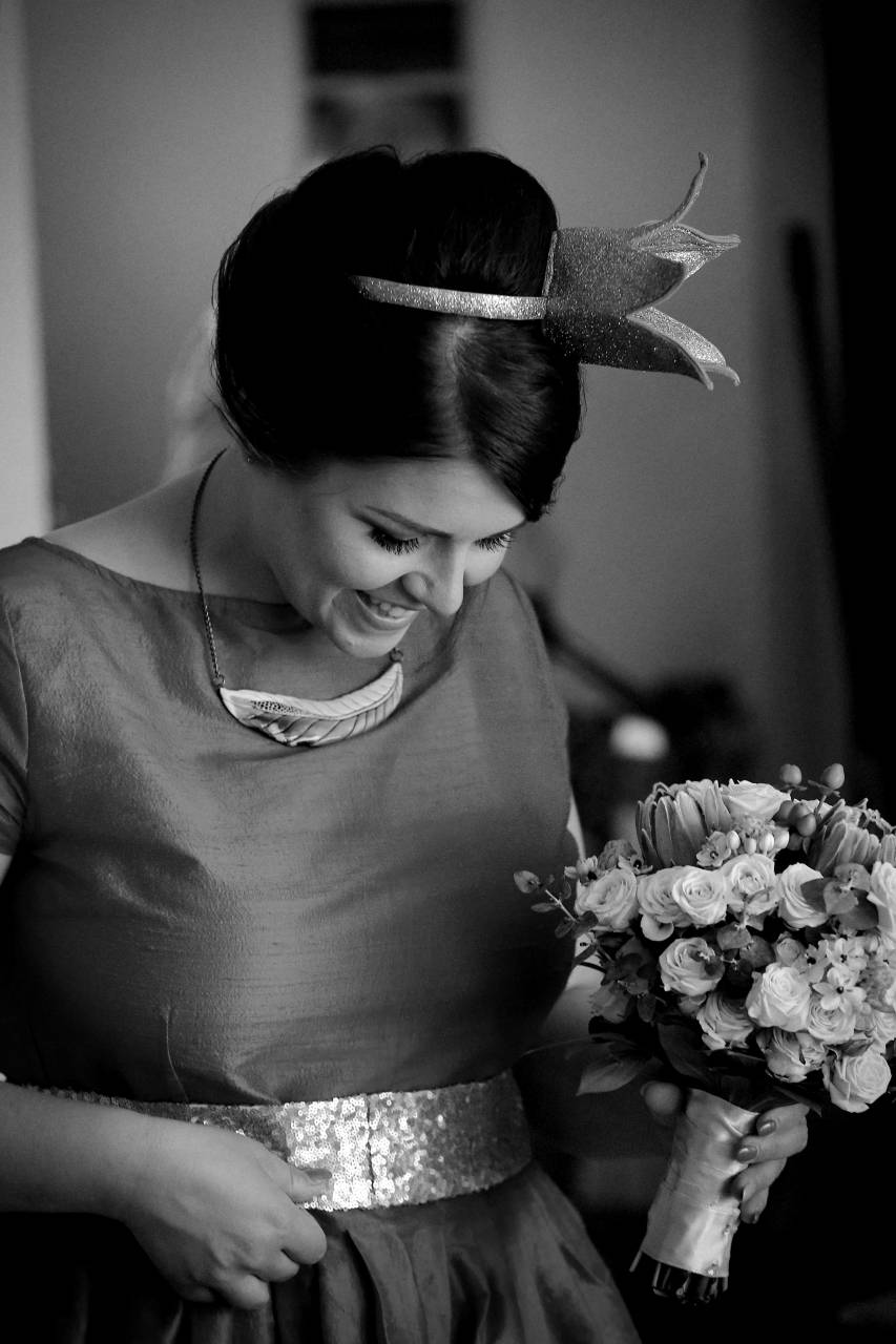 princess bride hairstyle crown queen bouquet happiness  — free black and white photo