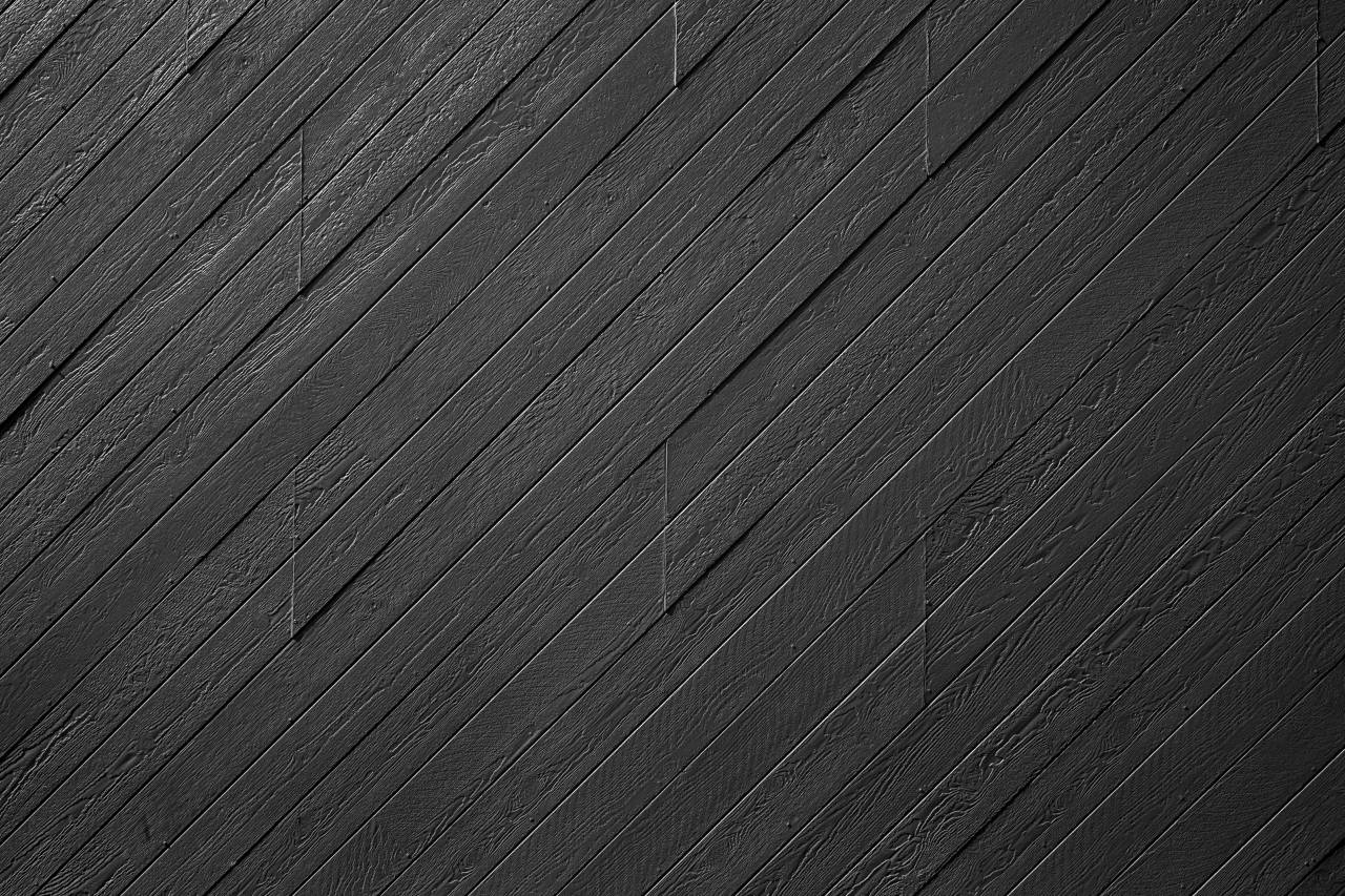 Blue Painted Boards  — free black and white photo