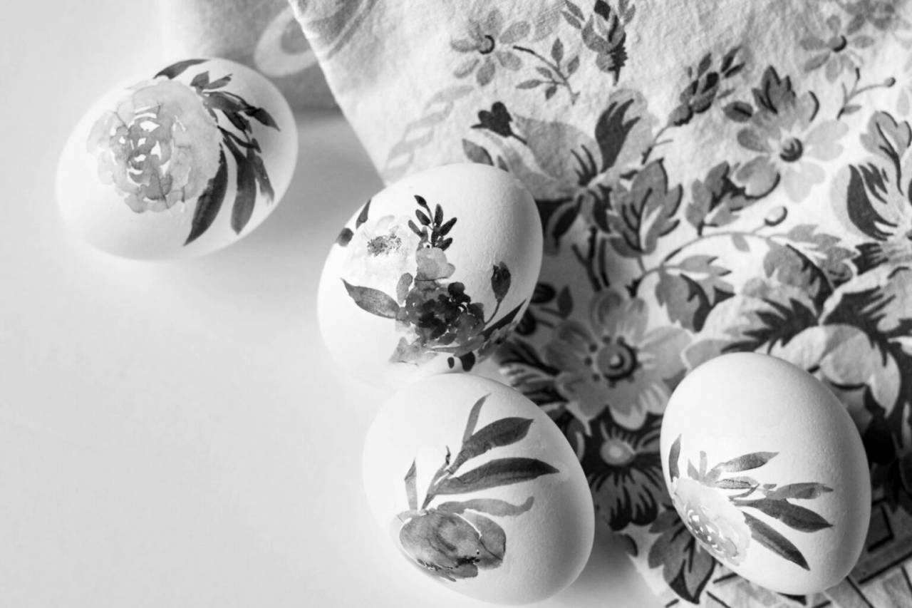 Easter Eggs Background Royalty Free Photo — free black and white photo
