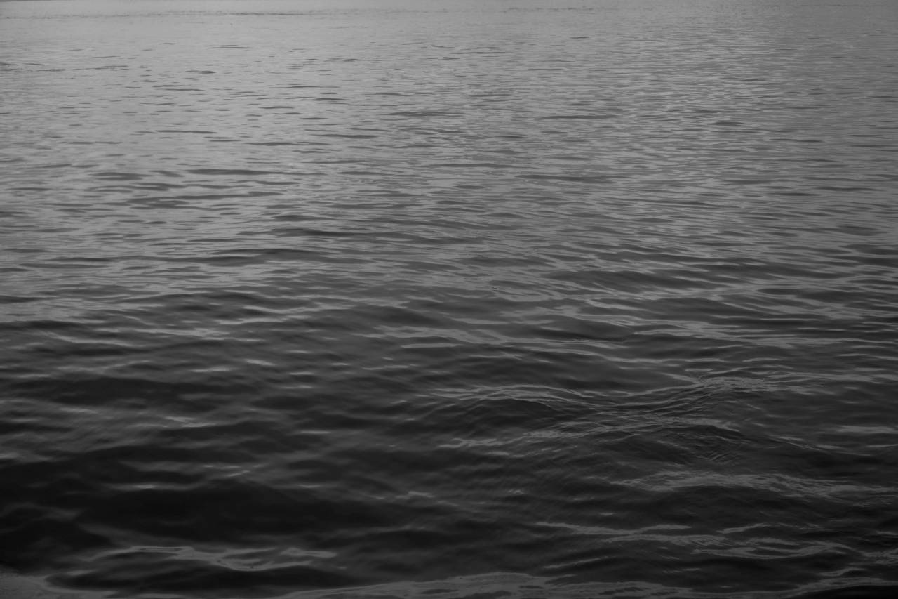 Ocean Water  — free black and white photo