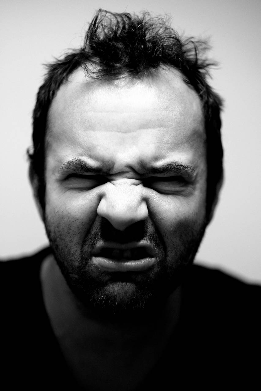   man  black and white  male  facial  — free black and white photo