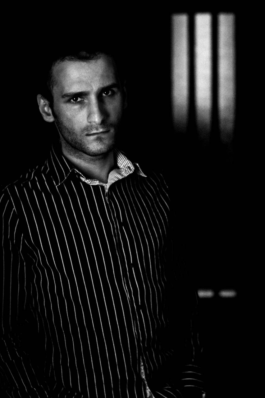   man  person  black and white  people  house  — free black and white photo