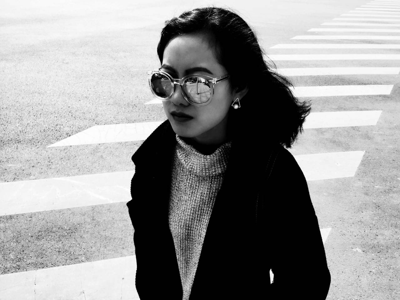   black and white  girl  hair  summer  — free black and white photo