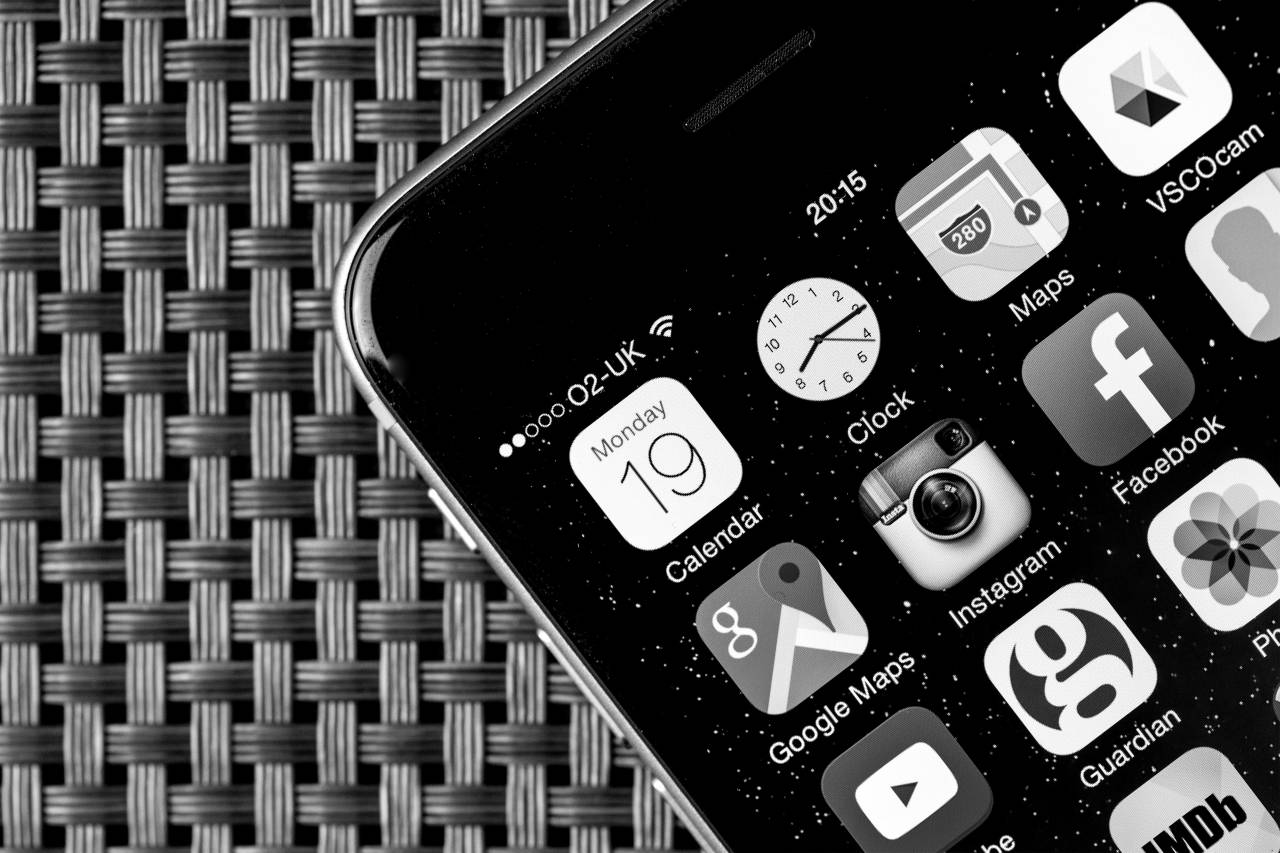 iPhone 6 Closeup Royalty-Free Stock ?Photo? and Image — free black and white photo