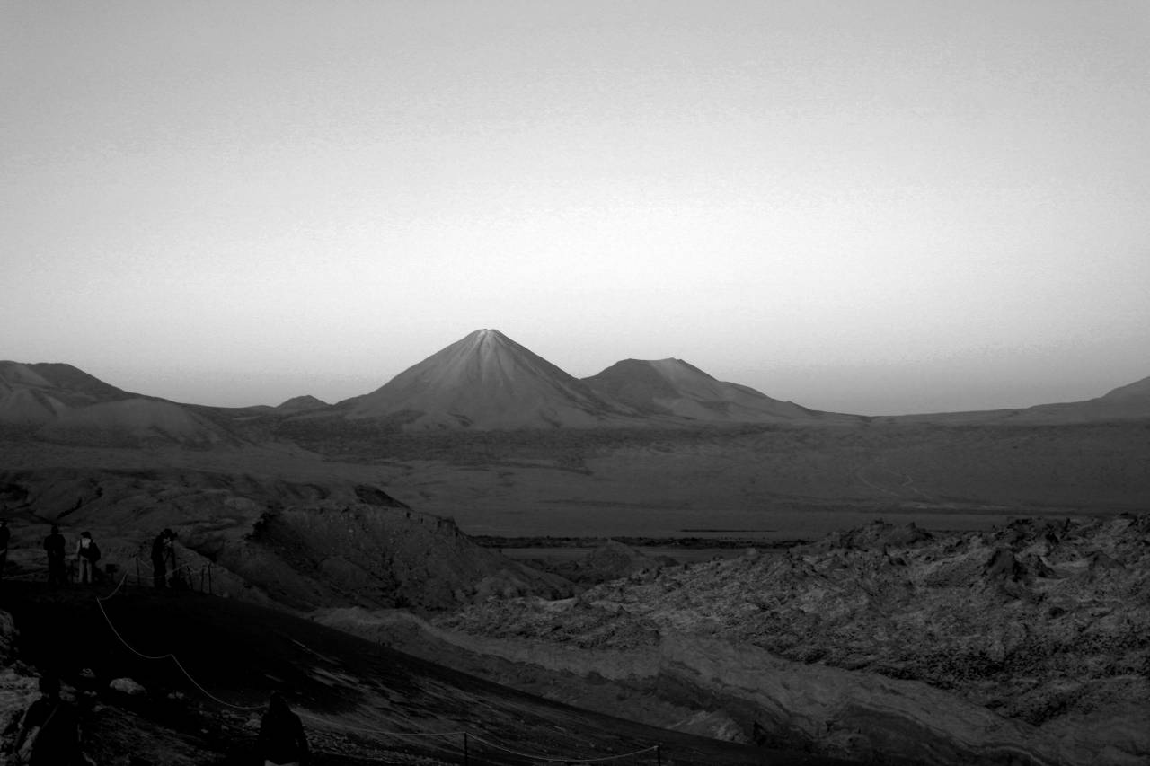 Mountain Sunset Free Stock ?Photo? -  — free black and white photo