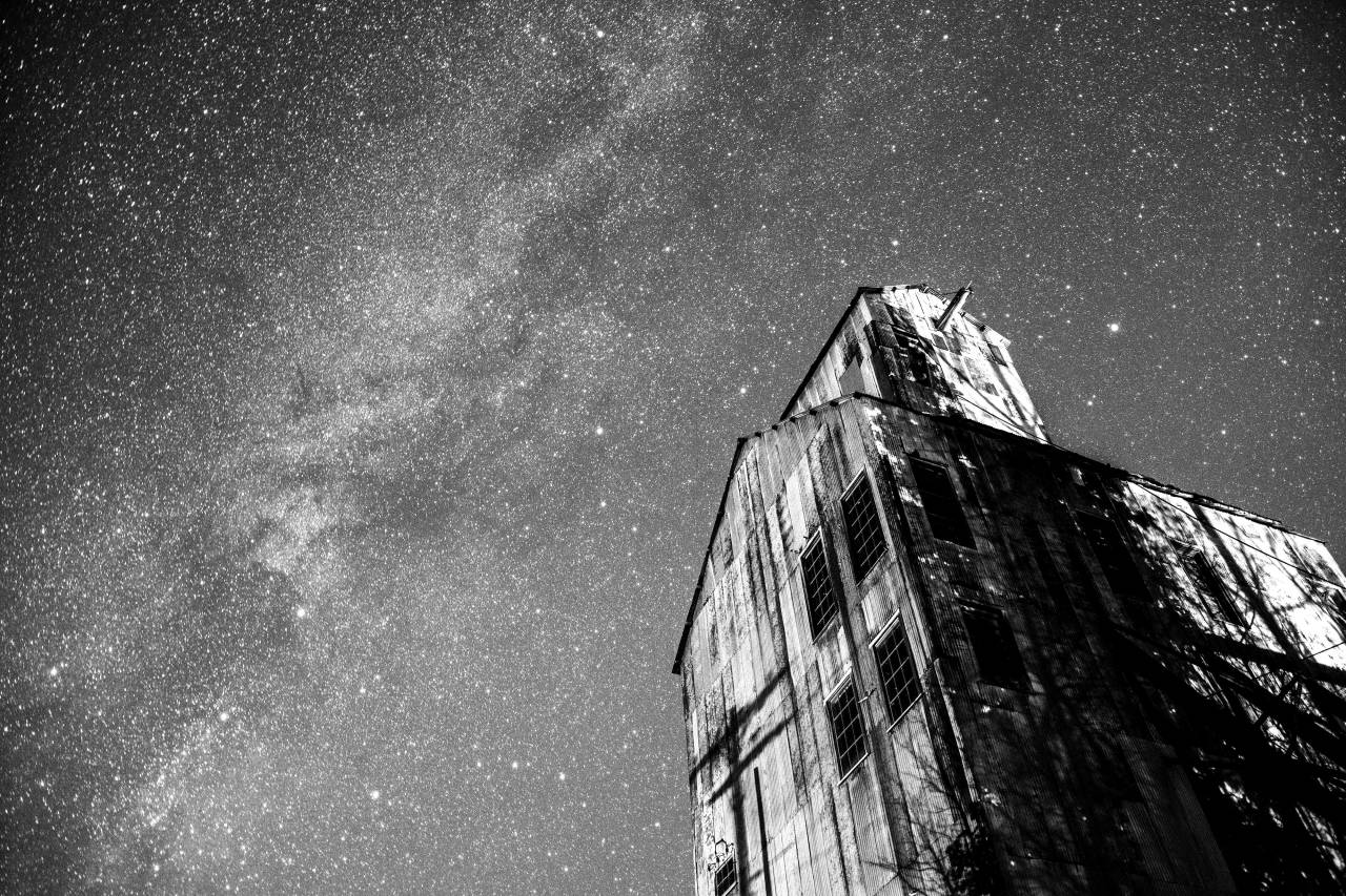 Stars in Sky Free Stock ?Photo? -  — free black and white photo