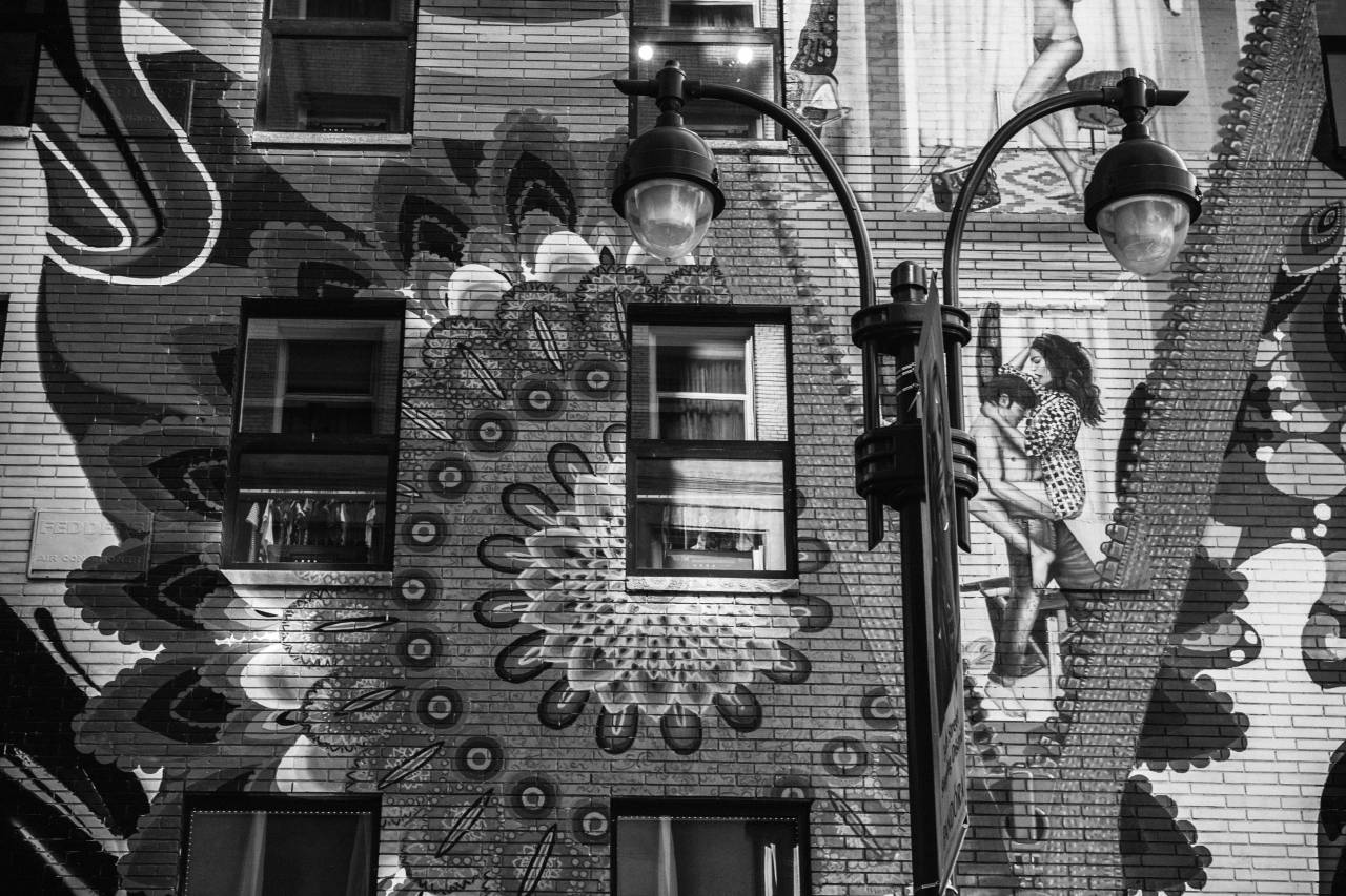 Wall Art, NYC Free Stock ?Photo? -  — free black and white photo