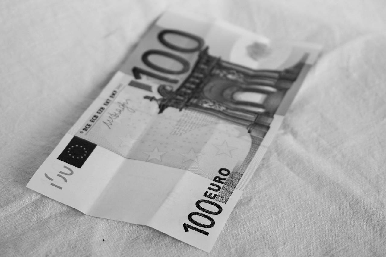   europe  label  brand  product  currency  — free black and white photo