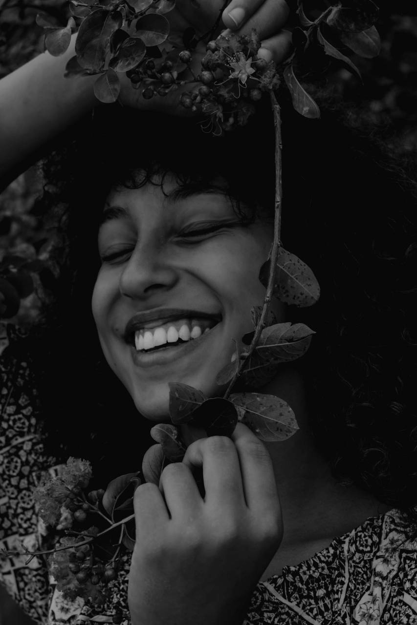   attractive  beautiful  beauty  branch  — free black and white photo