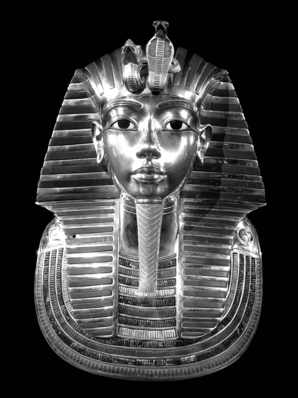   desert  monument  statue  ancient  egypt  — free black and white photo