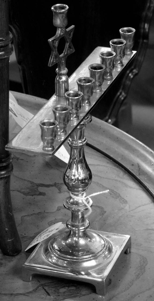   table  antique  star  glass  decoration  — free black and white photo