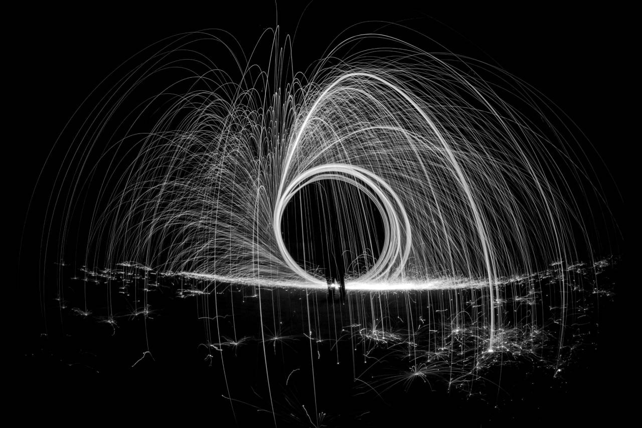  nature  forest  winter  fog  city  — free black and white photo