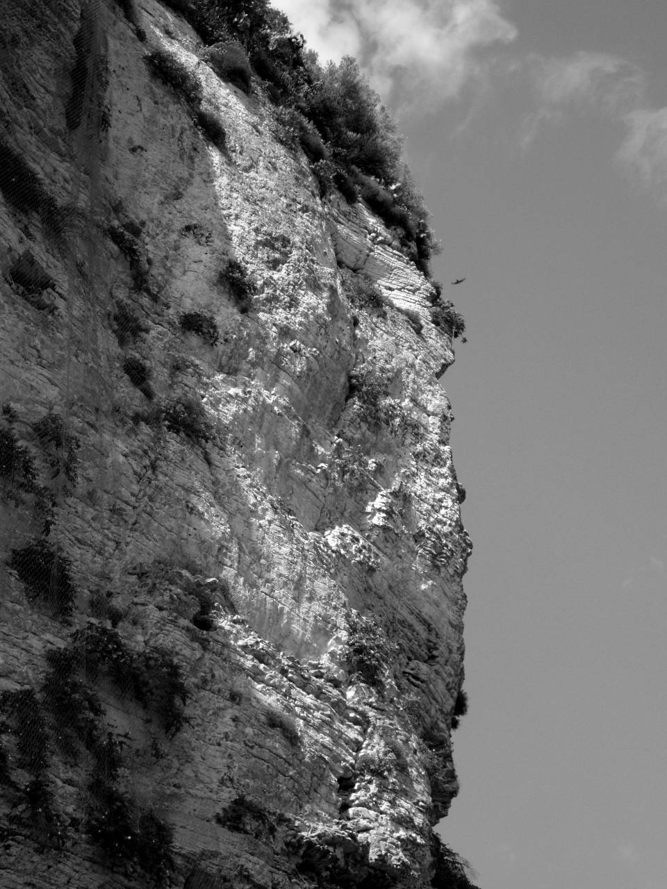   landscape  mountain  sky  adventure  stone  — free black and white photo