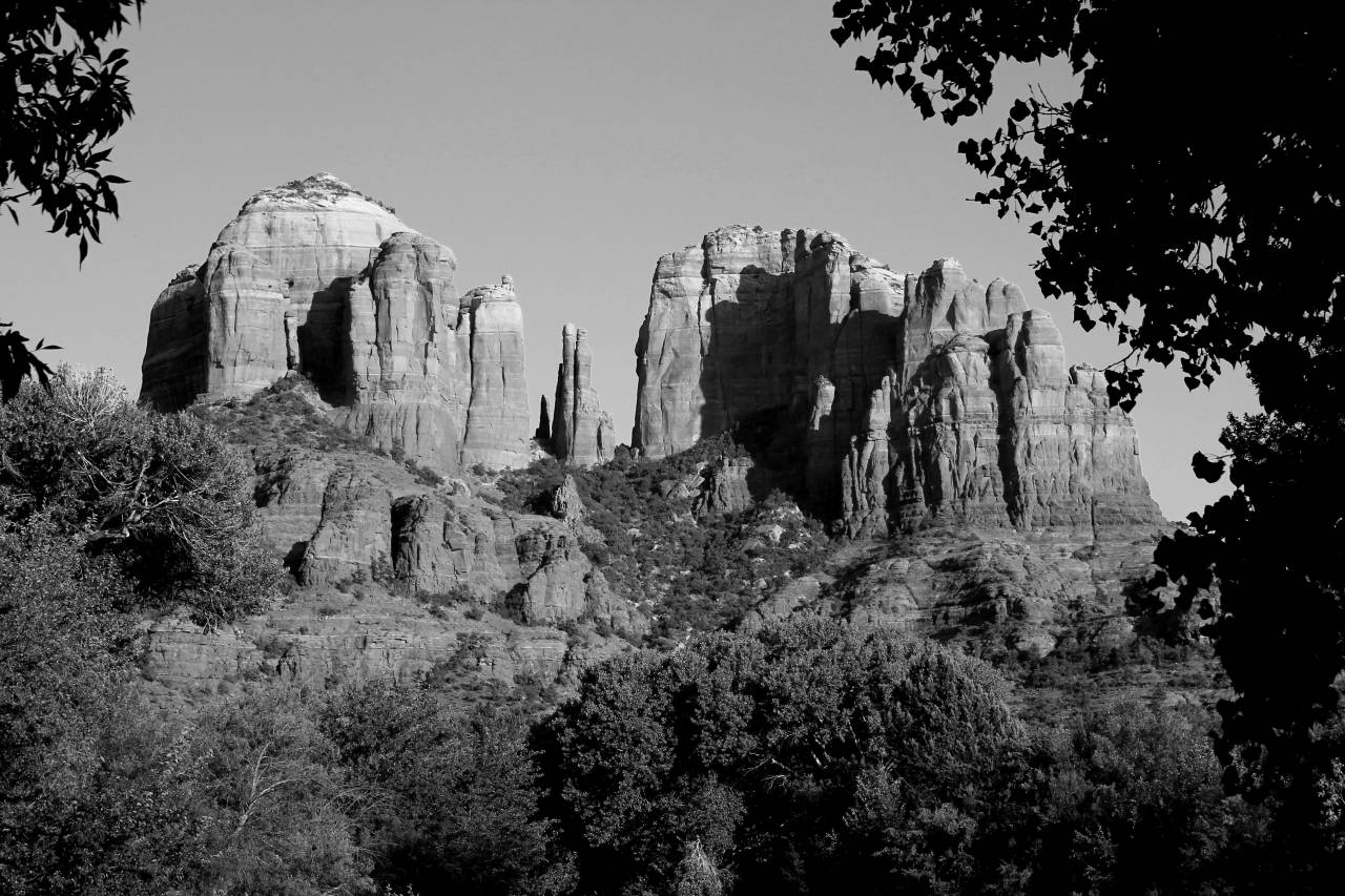   landscape  nature  rock  mountain  valley  — free black and white photo