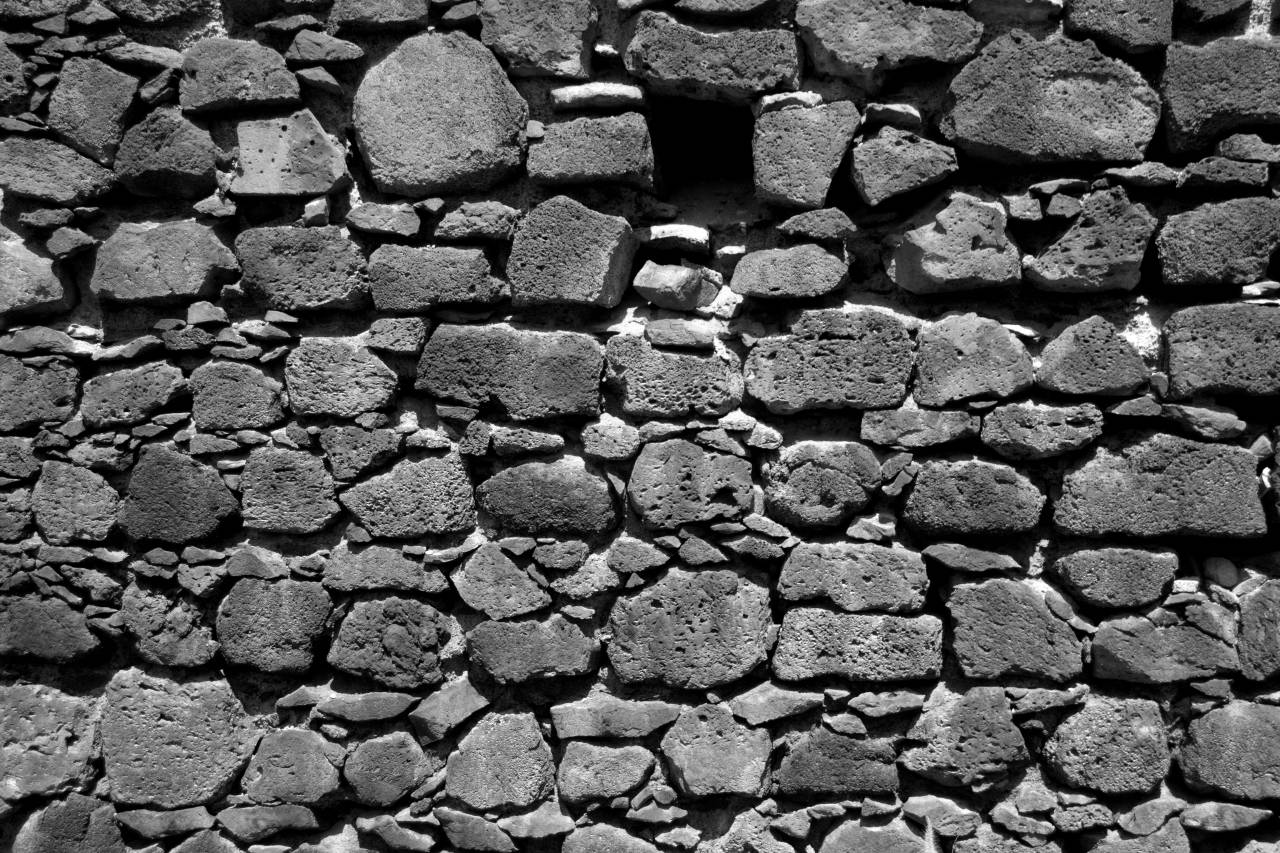   rock  texture  floor  cobblestone  asphalt  — free black and white photo