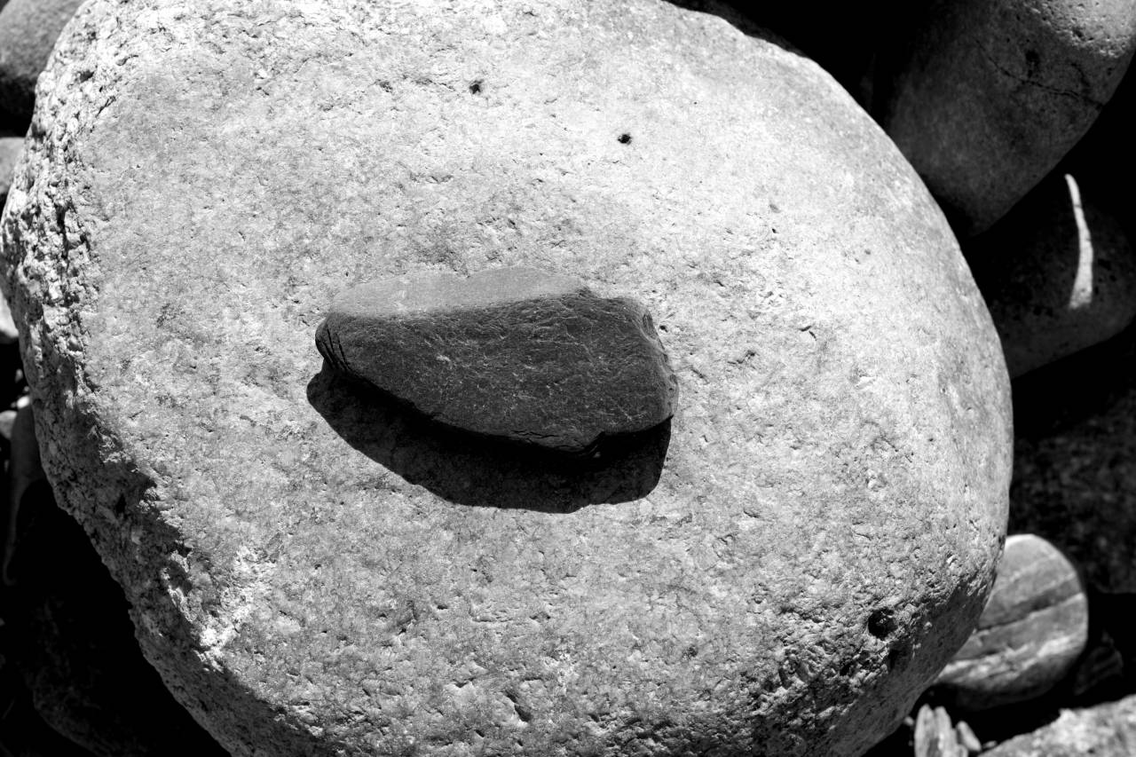   rock  wood  soil  material  sculpture  — free black and white photo