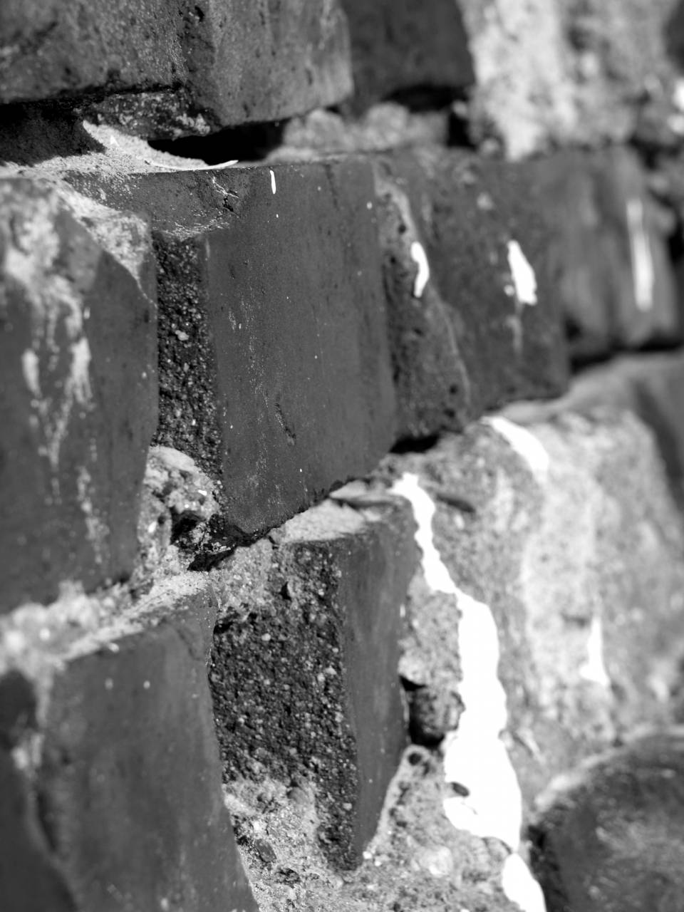   rock  wood  wall  red  soil  brick  material  — free black and white photo