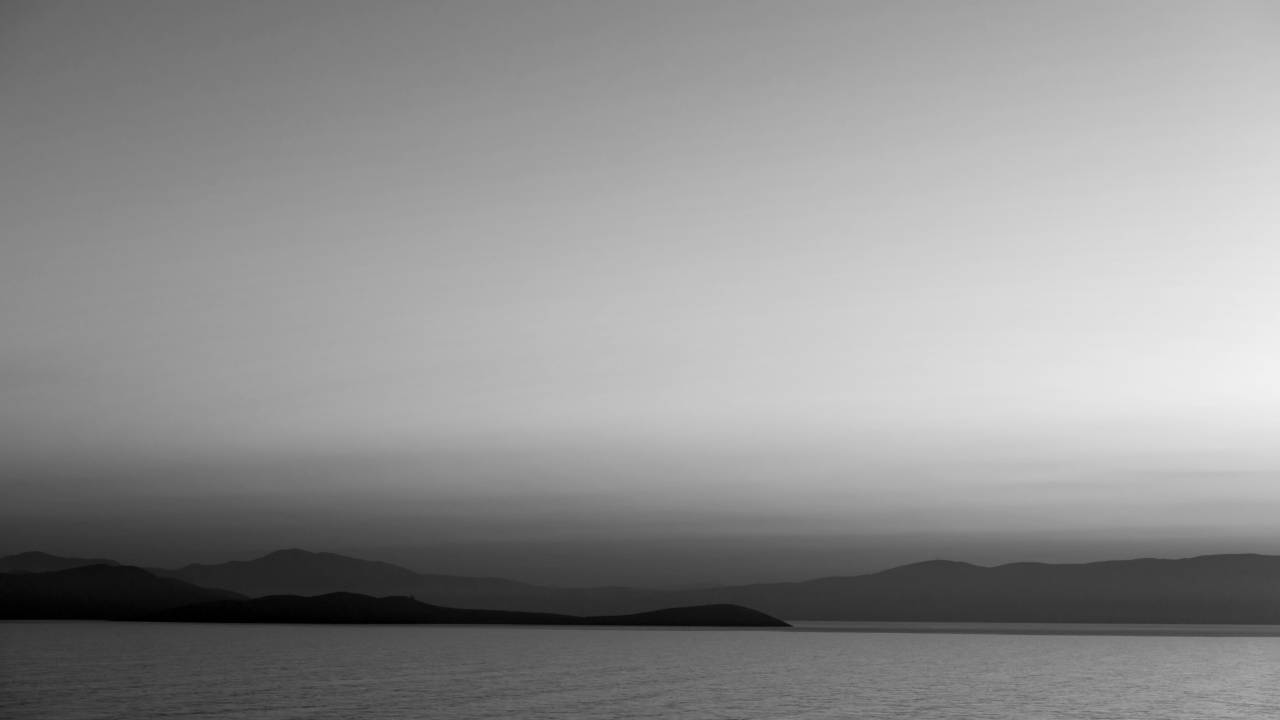 ?Ocean? Pastel Sunset  — free black and white photo