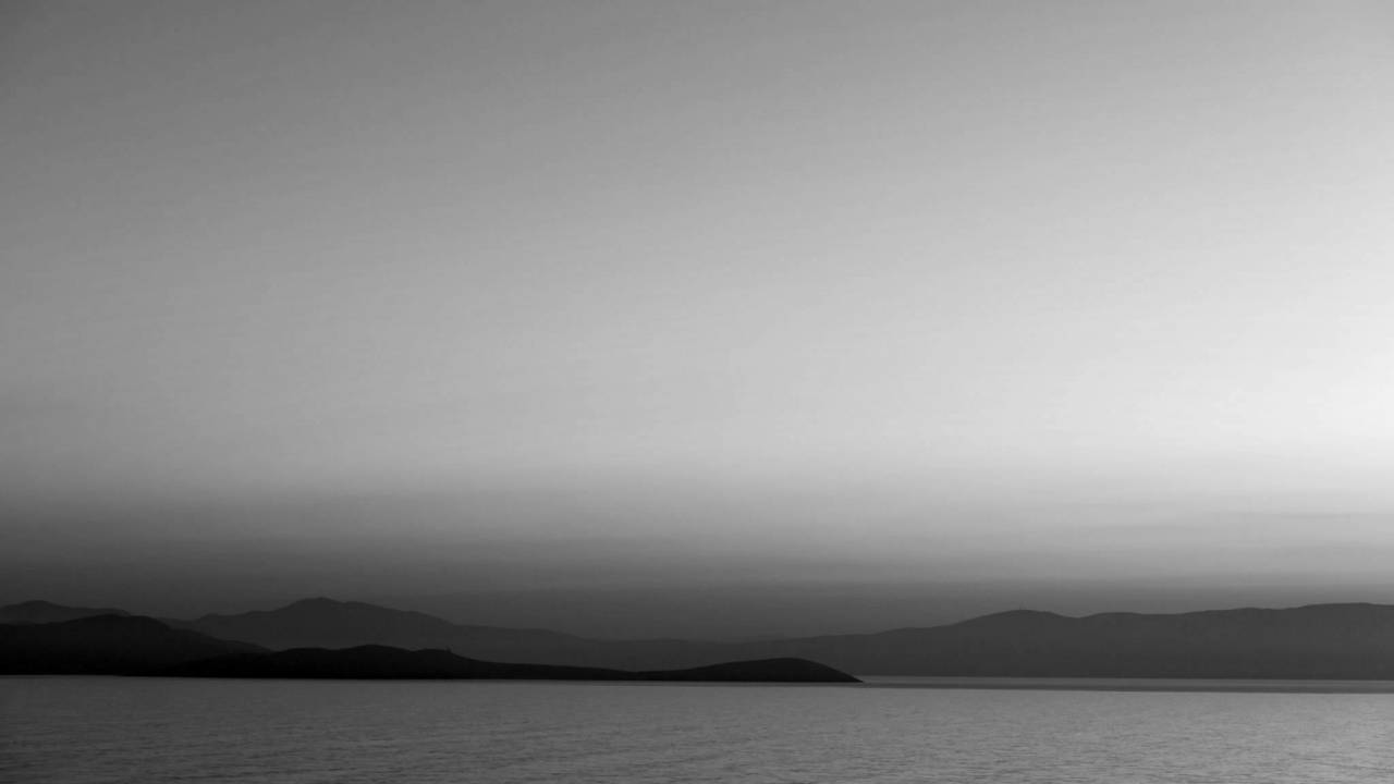 ?Ocean? Pastel Sunset  — free black and white photo