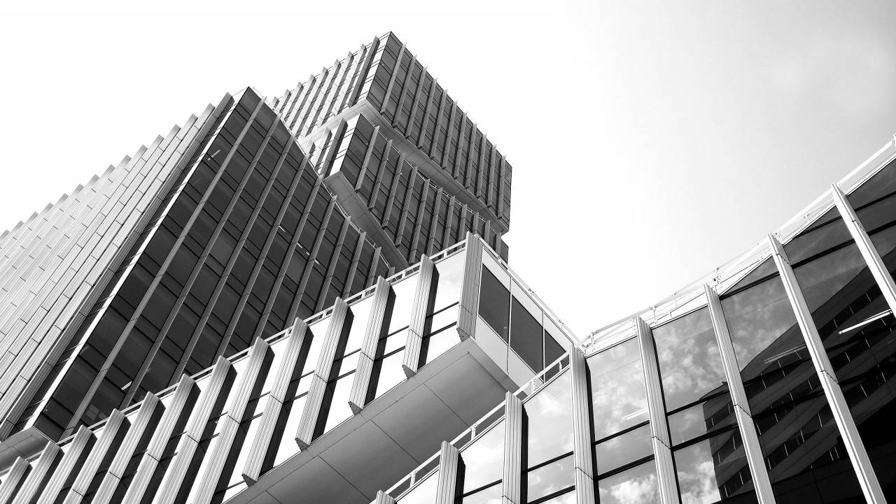   work  architecture  roof  city  skyscraper  — free black and white photo