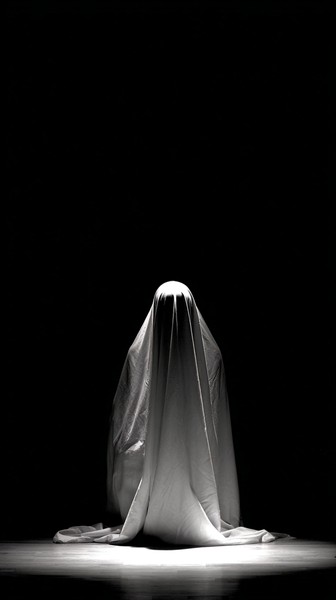 black and white conceptual rigor mortis picture subtle silhou — black and white photo