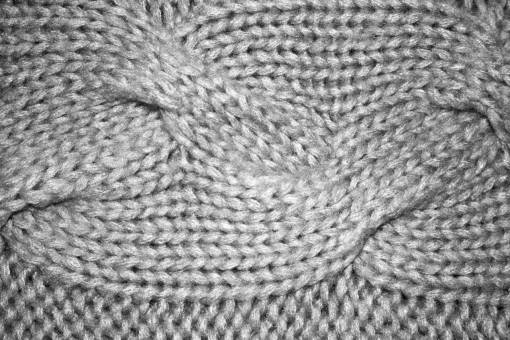 Gold Cable Knit Pattern Texture  