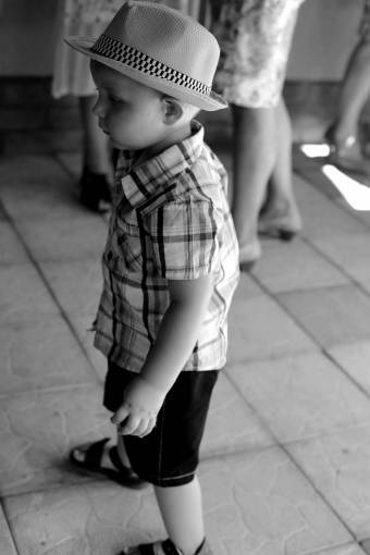 child hat boy urban portrait son 