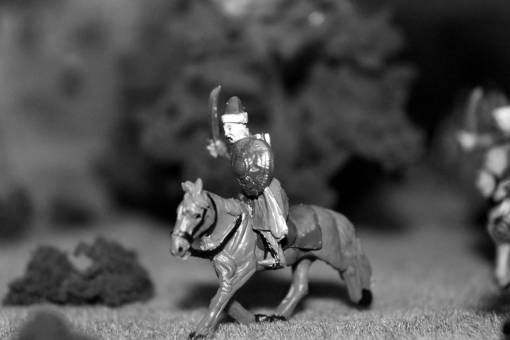 medieval horse battle ottoman cavalry military battlefield outdoors — black and white photo