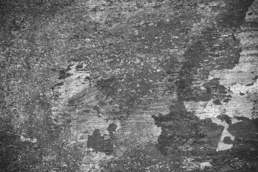 Green Paint ?Texture?  — black and white photo