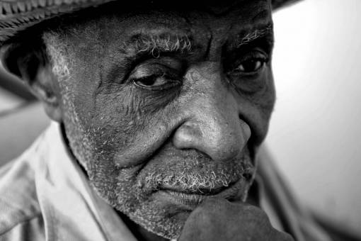   man  person  black and white  people  old 
