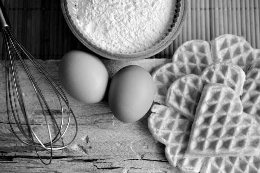 Eggs & Waffles Breakfast 