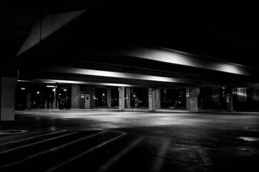  light  night  parking lot  darkness 