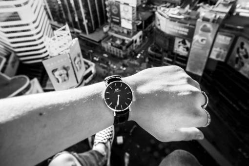 City Watch  — black and white city photo